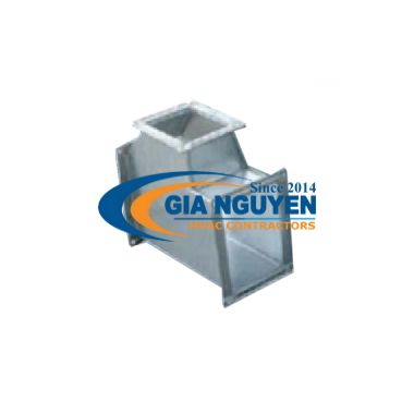 Nối chân ống gió chữ nhật