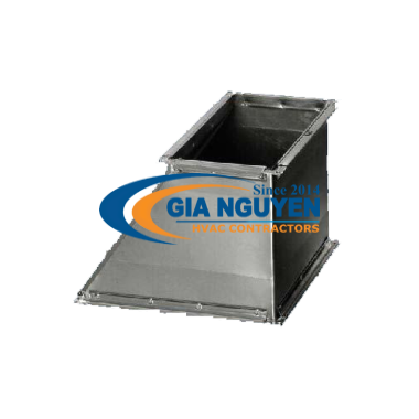 ống gió giảm lệch hình chữ nhật