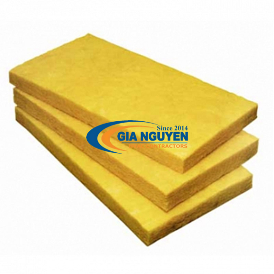 Bông khoáng cách nhiệt dạng tấm không bạc