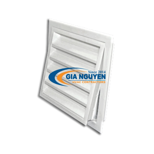 Miệng gió louver ngoài trời tháo lắp
