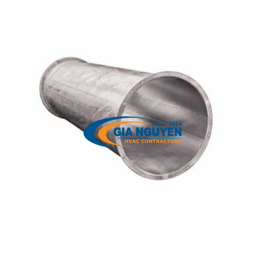 Ống gió tròn ghép tán bích tole
