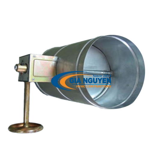 Van chỉnh Gió Tròn Tay Trục Vít (Round Volume Controll Damper) (RVCD)